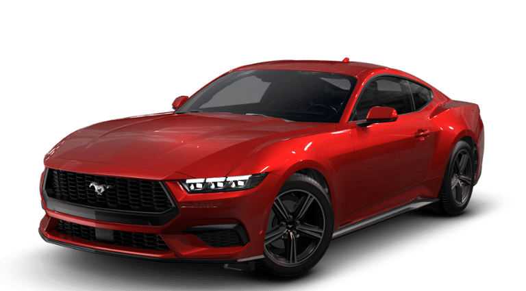 2024 New Mustang for Weatherford in Ford Red EcoBoost sale